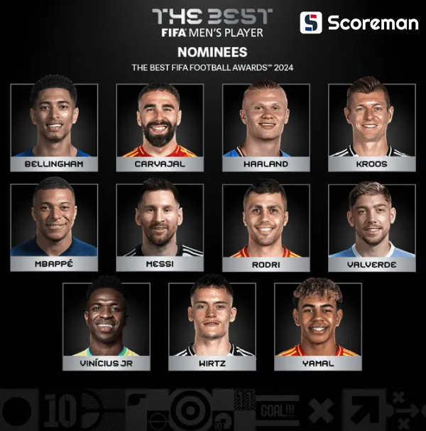 이번엔 진짜 비니시우스? FIFA 풋볼 어워즈 수상자 오늘 밤 공개!